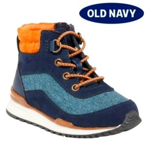 Old Navy Color-Blocked Lace-Up Hiking Sneakers for Toddlers